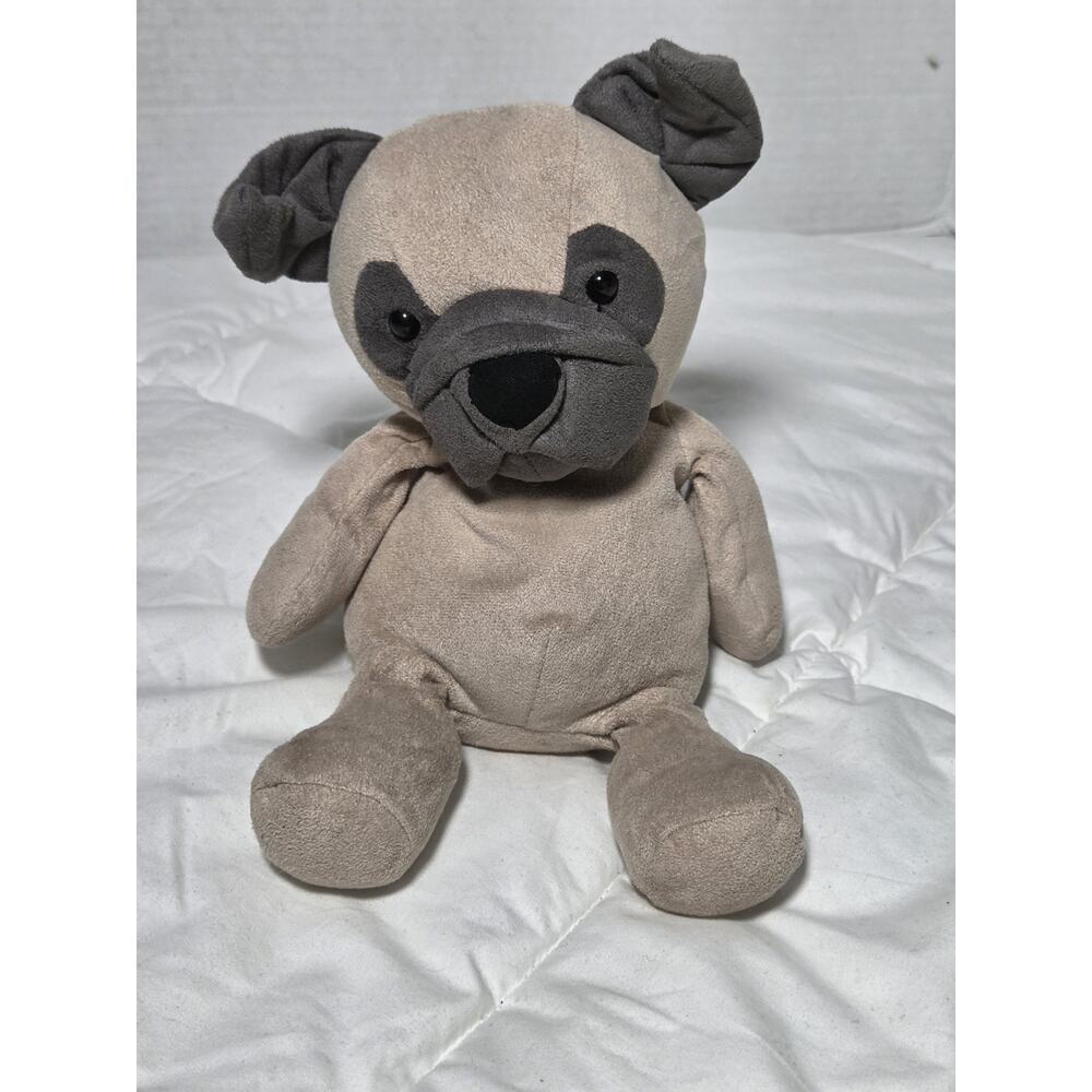 Authentic Jellycat Bashful Pug Medium Authentic Rare Retired Gray Beige Htf - Picture 3 of 10